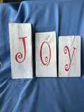 Christmas "Joy" Large wood sign - Old Soul AZ 