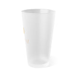 Copy of OLD SOUL AZ logo  /  Frosted Pint Glass, 16oz - Old Soul AZ 