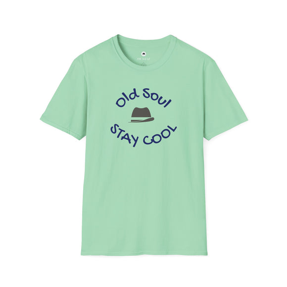 Old Soul  -   Stay Cool    -    Unisex T-Shirt, Vintage Vibe T-shirt