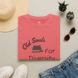 Copy of OLD SOUL tshirts  -  OLD SOUL for DIVERSITY 1  -    Unisex T-Shirt, Vintage Vibe T-shirt