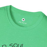 OLS SOUL  -  Never GIve Up   -    Unisex T-Shirt, Vintage Vibe T-shirt