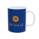 OLDSOULAZ  logo'd  /  Ceramic Mug, (11oz, 15oz)