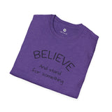 OLD SOUL Tshirt. -   Believe and Stand for Something         Unisex Softstyle T-Shirt - Old Soul AZ 