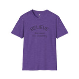 OLD SOUL Tshirt. -   Believe and Stand for Something         Unisex Softstyle T-Shirt - Old Soul AZ 