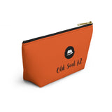 OLDSOULAZ logo'd / Accessory Pouch w T-bottom