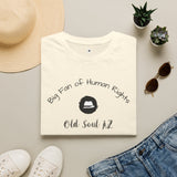 Copy of OLD SOUL tshirts  -  OLD SOUL for HUMAN RIGHTS  -    Unisex T-Shirt, Vintage Vibe T-shirt