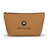 OLDSOULAZ logo'd  /  Accessory Pouch w T-bottom