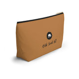 OLDSOULAZ logo'd  /  Accessory Pouch w T-bottom