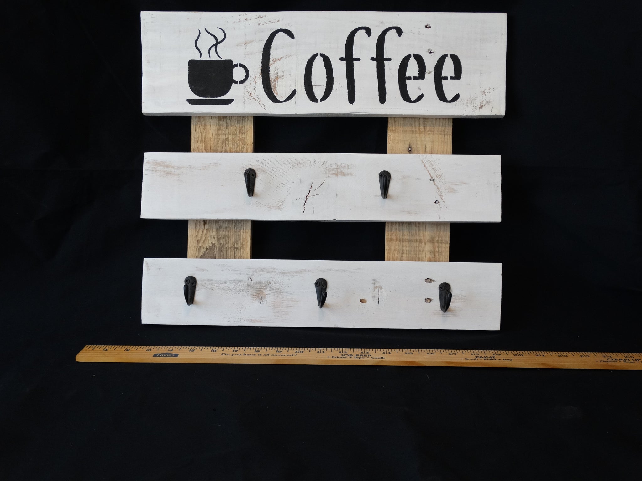 DIY Pallet Coffee Cup Holder