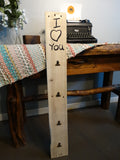 "I heart You" wood sign - Old Soul AZ 
