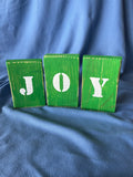 Christmas "Joy" Small wood sign - Old Soul AZ 