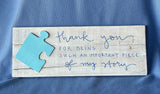 "Thanks for being part of my story" sign - Old Soul AZ 